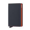 Slimwallet Secrid Matte Nightblue & Orange