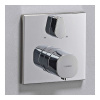 HANSA Living termostatická sprchová batéria pod omietku, pre 2 výstupy, s reguláciou prietoku, chróm, 81149562