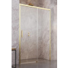 RADAWAY IDEA GOLD DWJ 100cm pravé sprchové dvere do niky, profil zlatý, sklo číre, 387014-09-01R