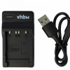 VHBW Nabíjačka batérií Sony NP-FT1 / NP-BD1 / NP-FR1, MicroUSB - neoriginálne