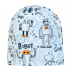 ESITO Jarná čiapka Robot Modrá