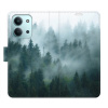 Flip pouzdro iSaprio - Xiaomi Redmi 15C - Dark Forest s kapsičkami na karty (Flipové knížkové pouzdro, obal, kryt iSaprio s přihrádkami na karty a motivem)