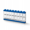 LEGO® 4066 Skrinka na 16 minifigúriek Blue Modrá