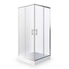 ROTH PROJECT ORLANDO NEO 90cm sprchový kút štvorcový, profil brillant, sklo matt, N0655