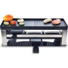 Elektrický stolný raclette gril Solis 977.45 / 4v1 / 650 W / čierny/nerezový