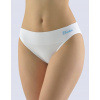 GINA Dámske bezšvové klasické nohavičky so širokým bokom Natural Bamboo | 00045P - biela dunaj, L/XL
