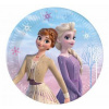 Procos Papierové taniere EKO Frozen 2 Anna a Elsa 23 cm