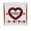Bonboniéra Amoretta desserts červená - 106 g