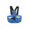 Firedog Dummyvesta Trainer pre deti 122-128 modrá/neónovozelená
