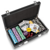 Tuin 70286 Pokrový kufor Texas Holdem Black Jack s laserovými žetónmi