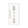 Hliníkovo-oceľové vchodové dvere pasívne Artemis 110 x 210 cm L biele