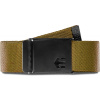 pánsky látkový opasok ETNIES ARROW WEB BELT Camel