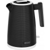 Elektrická kanvica ECG RK 1751 Stripe 2200 W 1,7 l čierna