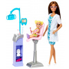 Barbie Povolání herní set s panenkou - Zubařka hnědovláska DHB63