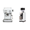 Ascaso Dream ONE, Cloud White + Eureka Mignon Zero, CR white