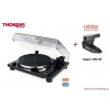 Thorens TD 201 Black + Ortofon Super OM 5E (Audiofilský gramofón pre náročných poslucháčov so vstavaným PHONO MM predzosilňovačom a prenoskou Ortofon)