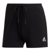 adidas Essentials 3 Stripe Shorts Womens Black/White XS (4-6)