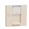 Schneider Electric Unica Dátová zásuvka 1xRJ45 Kat.6A FTP, 2 moduly, Béžová