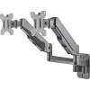 Manhattan držák na zeď pro monitor 461627 2 Displej: (s) 43,2 cm (17) - 81,3 cm (32) černá otočný, nastavitelná výška, naklápěcí, nakláněcí