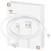 Kábel Co2 USB - Apple Lightning 3 m biely