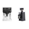 Rancilio Silvia PRO X, black + Eureka Mignon Zero 65 All Purpose, CR black
