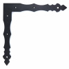 Domax Rohovník ozdobný čierny NAD 4 C300 x 300 x 40 x 4,0 mm