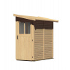 drevený domček KARIBU GÖRLITZ (38746) natur LG3070
