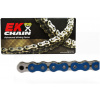 EK Chain qX-krúžková reťaz OEM kvality EK 530 MVXZ 122 L modrá