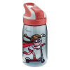 Fľaša tritán Laken Summit 450 ml Scooter - červená-sivá
