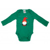 Textilomanie Detské body s dlhým rukávom CHRISTMAS BOYS zelené - rôzne veľkosti Veľkosť: 74 - 80