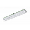 GTV Voděodolné svítidlo HELIOS-LED 218 BIS, T8 LED, G13, AC 220–240 V, 50/60 Hz, IP65, ABS/PS, s kabeláží