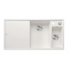 Blanco Axia III 6 Silgranitový drez, 100x51 cm, s ovládaním odtoku a príslušenstvom, InFino, biela 523466
