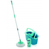 Súprava upratovacia LEIFHEIT 55414 Rotation Disc Mop Ergo + Power cleaner, mop na podlahy + vedro