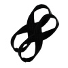 Trhačky Figure 8 Black - GymBeam barva: černá, velikost: M