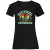 Bicykel je môj psychológ. - Čierna , Dámske , XL