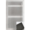 PMH Savoy kúpeľňový radiátor 1210/480 (v/š), rovný, 498 W, čierna štruktúra PMH S4BL-M