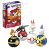 Mattel MEGA POKÉMON TRENÉRSKÝ TÝM S OHNIVÝM TYPOM