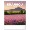 NOTIQUE Nástenný kalendár Potulky českou krajinou CZ 2026, 30 x 34 cm