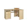 Rohový PC stolík z masívu BR108