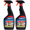 Bros Liquid Repeller Dogs and Cats 2 x 500 ml (Bros Liquid Repeller Dogs and Cats 2 x 500 ml)