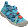 Detské sandále Keen Seacamp II CNX YOUTH smokey bear/fjord blue Veľkosť: 39