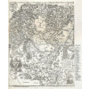 JÁN BOZA SAMBUCUS (1531-1584): Mapa Uhorsko. Medirytina. Augsburg, 1566. Druh potlače: Plagát rozmer 75x90 (papier posterový, 200g, satinovaný) - Reprodukcia dekoračnej historickej mapy na stenu