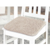 Podsedák na stoličky Rabbit Teddy 38x38 cm, slonová kosť
