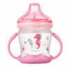 Canpol Babies netečúci hrnček s mäkkým náustkom Love&Sea 180 ml ružový
