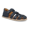 Barefoot dětské sandály Froddo - Flexy F Dark blue tmavě modré