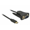 Delock USB 2.0 adaptér [1x USB-C® zástrčka - 1x RS232 zástrčka] 62964; 62964