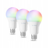 TechToy Chytrá žárovka 11W E27 RGB 3ks TSL-LIG-A70-3PC