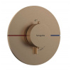Hansgrohe ShowerSelect Comfort Termostatická batéria pod omietku, kefovaný bronz 15559140-HG