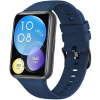 Remienok FIXED Silicone Strap pre Huawei Watch FIT2 modrý (FIXSSTB-1055-BL)