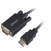 Akasa HDMI na VGA 2 m čierna AK-CBHD26-20BK